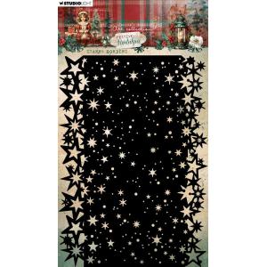 Jenine's Mindful Art Festive Nostalgia Collection - Mask - Starry Borders [JMA-FN-MASK302]